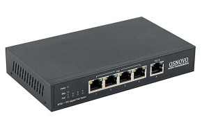 SW-8050/D Коммутатор 5-портовый  Gigabit Ethernet с PoE OSNOVO