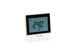 Термостат для электрического теплого пола TEPLOCOM TSF-Prog-220/16A  Бастион