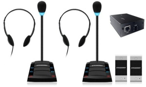 SX-401/2 Устройство переговорное клиент-кассир, дуплексное, с записью переговоров STELBERRY