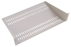 МС-40 Полка перфорированная консольная 2U, глубина 400 мм ЦМО