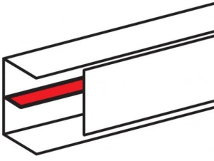 10582 Legrand DLP Разделительная перегородка высотой 50мм (Цена за 1 метр)