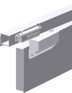 MK AL-150PR-Inside (белый) Комплект монтажа для дверей открывающихся вовнутрь ЭКСКОН