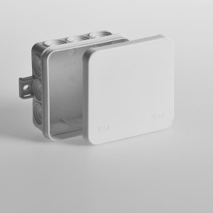 67093Б Тусо Коробка распаячная для открытой проводки IP54 Рувинил 85х85х35мм