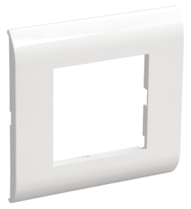 Рамка для КМКУ на 2 модуля ИЭК серии Праймер цвет Белый (уп. 10 шт)