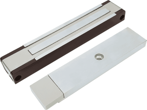 AL-400-24V Premium (коричневый) Замок электромагнитный ЭКСКОН