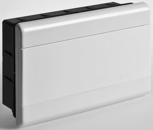 68112Б Тусо Щит распределительный внутренний ЩРв-П-12 Белый с непрозрачной дверью