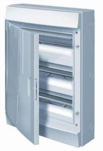 Влагозащищенный настенный бокс ABB Mistral65 54М непрозрачная дверь без клеммного блока