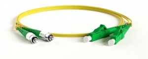 FC-LC FC-D2-9-FC/AR-LC/AR-H-1M-LSZH-YL Патч-корд волоконно-оптический Hyperline