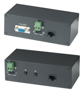 VE01S Приемопередатчик VGA, RS-232/485 SC&T
