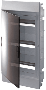 Бокс в нишу ABB Mistral41 36М (3x12) прозрачная дверь c клеммным блоком