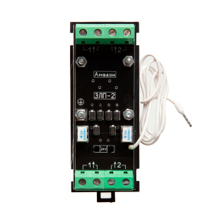 Амадон Устройство защиты линий питания 24 В. Предназначено для защиты линий низковольтного питания переменного и постоянного тока ЗЛП-2-24