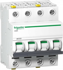 Автоматический выключатель Schneider Electric Acti9 iC60N 4п 20А 6кА (хар.С)