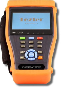 TIP-4,3(ver.2) Многофункциональный тестовый видеомонитор для аналогового и IP видеонаблюдения Tezter