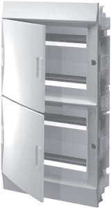 Бокс в нишу ABB Mistral41 72М непрозрачная дверь c клеммным блоком