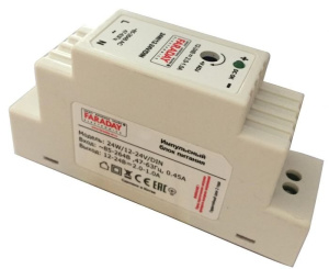 24W/12-24V/DIN Блок питания FARADAY