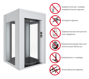 Шлюзовая кабина КБ-900 БЛОКПОСТ