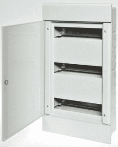 68136Б Тусо Щит распределительный внутренний ЩРв-П-36 Белый с непрозрачной дверью