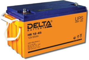 HR 12-65 Аккумулятор герметичный свинцово-кислотный Delta