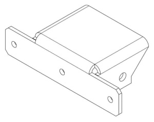 PERCo-MB-16.6 Соединительный элемент ограждения