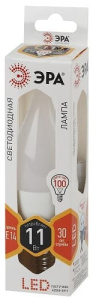 Лампа светодиодная LED Свеча на ветру BXS-11W-827-E14 ЭРА