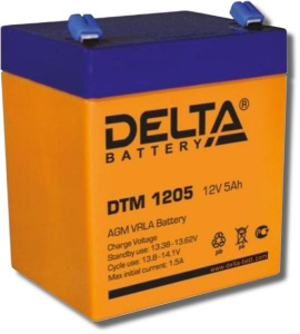 DTM 1205 Аккумулятор герметичный свинцово-кислотный Delta