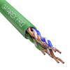 Кабель DATAREX PRO кат.5е, 4 пары U/UTP, жила 0,52, нг(А)-HF, зеленый, коробка 305м