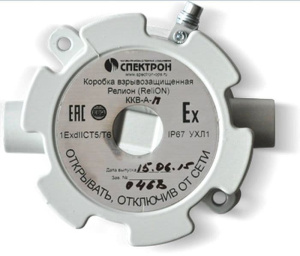 Релион-ККВ-А-П-проходная 244774 Коробка коммутационная взрывозащищенная