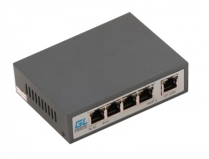 GL-SW-F002-04P Коммутатор с PoE GL-SW-F002-04P GIGALINK