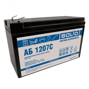 АБ 1207С Аккумулятор свинцово-кислотный 12В Болид