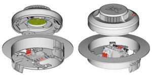 ИП 212-141М (V2.04) для подвесного потолка извещатель пожарный дымовой оптико-электронный точечный Рубеж