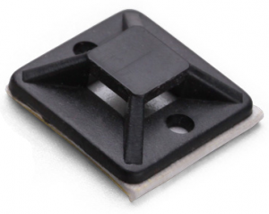 Площадки монтажные самоклеющиеся ПМС 20х20(ч) (100шт) КВТ