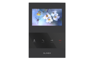 SQ-04 (черный) Монитор домофона цветной SLINEX