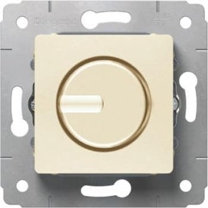 773717 Светорегулятор поворотный Legrand Cariva 300W Слоновая кость