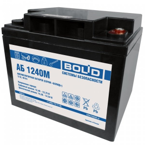 АБ 1240М Аккумулятор свинцово-кислотный 12В Болид