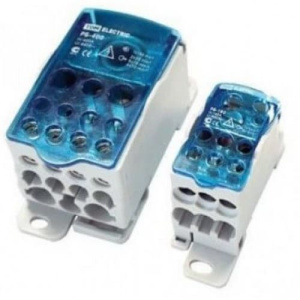 Блок распределительный (КБР) на DIN-рейку и монтажную панель 125A EKF PROxima