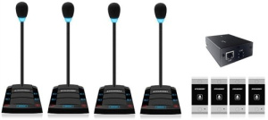 SX-420/4 Устройство переговорное клиент-кассир, дуплексное, с записью переговоров STELBERRY