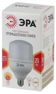 Лампа светодиодная LED POWER колокол T80-20W-2700-E27 ЭРА