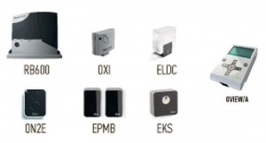 NICE OVIEWKITRB600KCE Комплект привода для откатных ворот