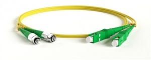 SC-FC FC-D2-9-FC/AR-SC/AR-H-1M-LSZH-YL Патч-корд волоконно-оптический Hyperline