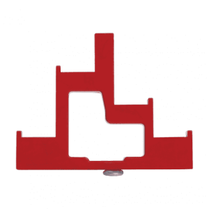 Изолятор ступенчатый ИС4-25/1-15 (4 x М6; 1 x М5) силовой с болтом IEK