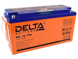 GEL 12-150 Аккумулятор герметичный свинцово-кислотный Delta