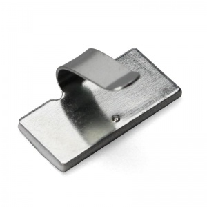 Площадки монтажные самоклеющиеся металлические с клипсой для кабеля ПМС-КМ 30*20 (100шт) КВТ