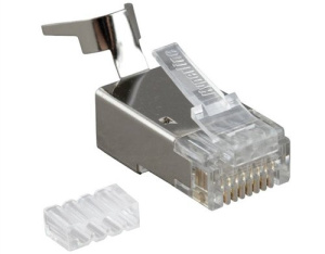 PLUG-8P8C-UV-C6-TW-SH-10 Разъем RJ-45 (8P8C) под витую пару категория 6/6A (10 шт) Hyperline