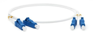 LC-LC FC-D2-9A1-LC/UR-LC/UR-H-1M-LSZH-WH Патч-корд волоконно-оптический Hyperline