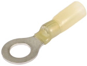 Наконечники кольцевые НКИ-Т 6.0–6 (жел) (100 шт) КВТ