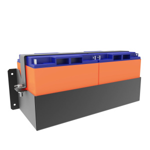 Амадон Полка для 4 аккумуляторных батарей емкостью 17 А·ч. КАБ-1217-4