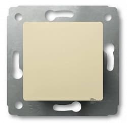 773711 Выключатель кнопочный Legrand Cariva Слоновая кость