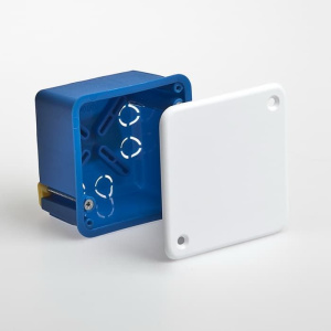 10178 Тусо Коробка распаячная ГСК для скрытой проводки Рувинил 70х70х45мм