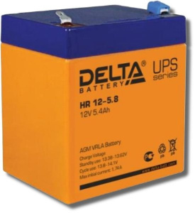 HR 12-5.8 Аккумулятор герметичный свинцово-кислотный Delta