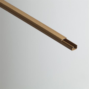 Кабель-Канал под структуру дерева РКК-15х10-38М Рувинил 15х10х2000мм цвет Бук (Цена за 1 Метр)